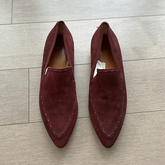 Aquatalia Suede Burgundy Pieras - Picture 2 of 4